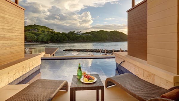Blog: Lounge by your scenic swim-out suite at Hideaway at Royalton Saint Lucia image