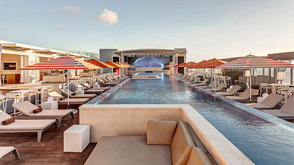 Blog: Relax in a rooftop poolside cabana at Royalton CHIC Suites Cancun Resort and Spa image