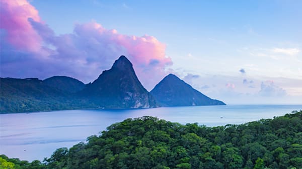 Blog: Admire the majestic twin spires of the Pitons in Saint Lucia image