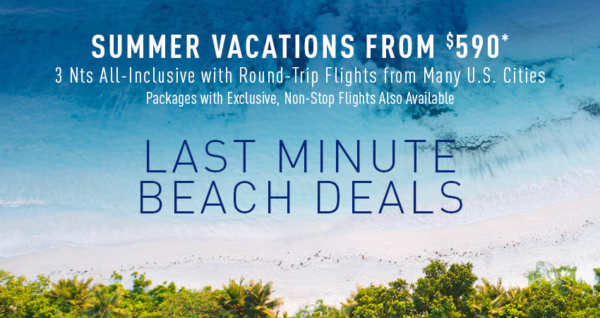 travel last minute deals all inclusive