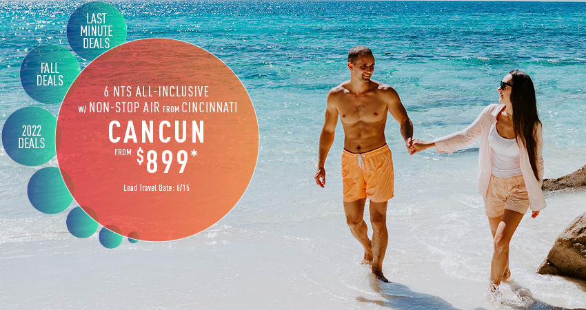 Cincinnati to Cancun All-Inclusive Vacation Packages - The Best Deals