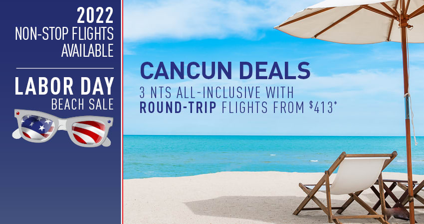 best deals on trips to cancun