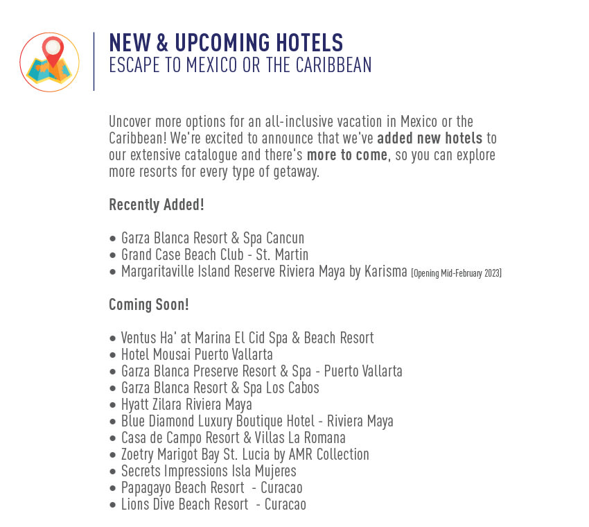 New Hotels