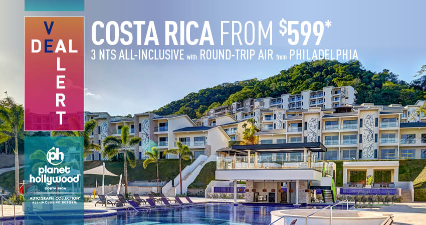 Costa Rica Deals w/ Air from Philadelphia - Vacation Express