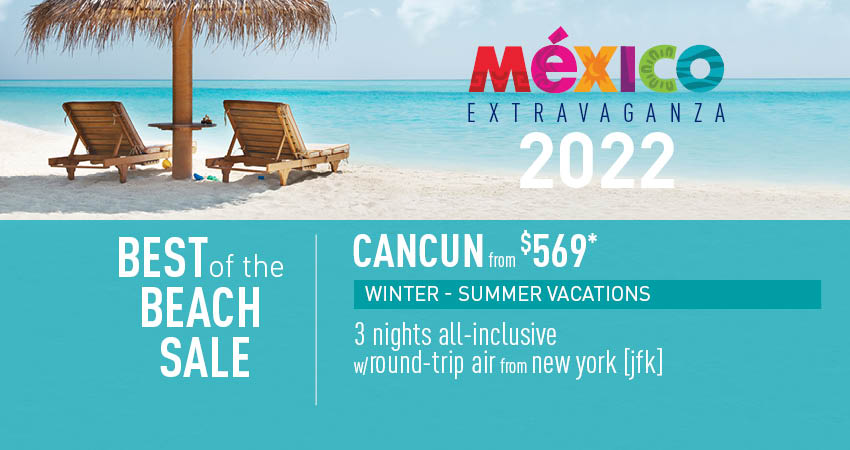 New York City to Cancun Deals