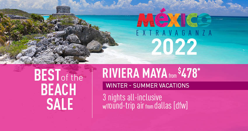 Dallas to Riviera Maya Deals