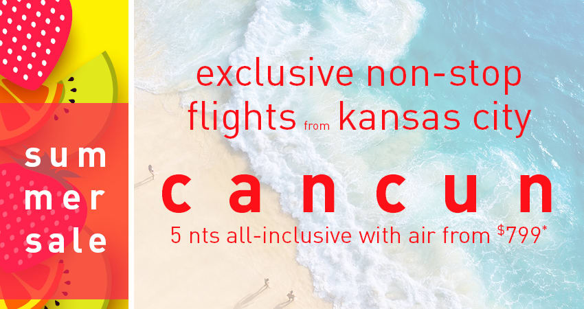 Kansas City to Cancun Deals