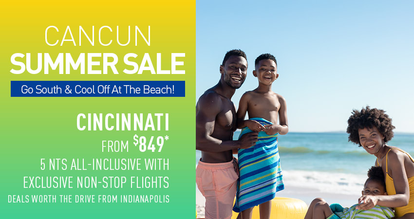 Indianapolis to Cancun Deals