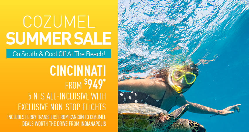 Indianapolis to Cozumel Deals
