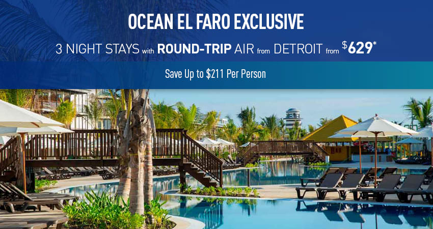 Best Vacation Offers w/ Air from Detroit on Travelzoo - Vacation Express